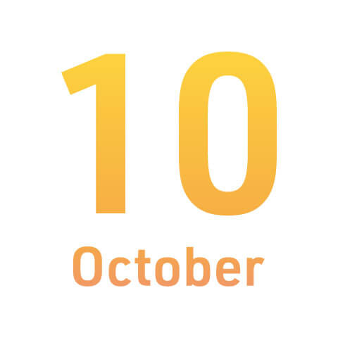 10月